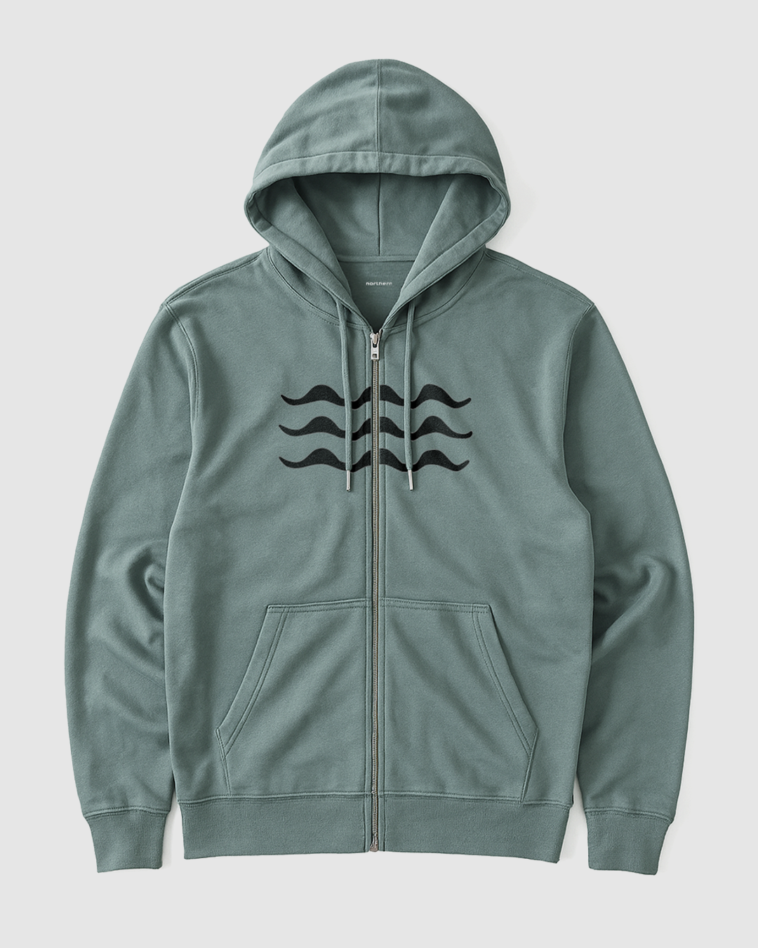SEAFOAM ZIP HOODIE